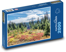 Magischer Herbst in den Bergen Puzzle 2000 Teile - 90 x 60 cm