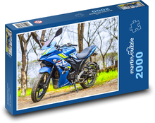Motocykl sportowy Puzzle 2000 elementów - 90x60 cm