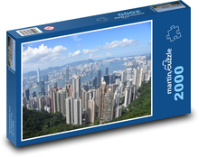 Hong Kong Harbour and Skyscrapers Puzzle 2000 pieces - 90 x 60 cm