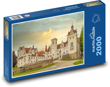 Boitzenburg Castle at sunset Puzzle 2000 pieces - 90 x 60 cm