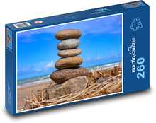 Pyramída z kameňov Puzzle 260 dielikov - 41 x 28,7 cm