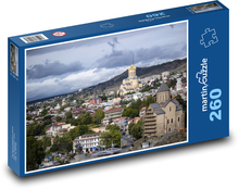 Chrám Tbilisi, Gruzínsko Puzzle 260 dielikov - 41 x 28,7 cm 