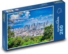 Mrakodrapy ve městě Puzzle 260 - 41x28,7 cm