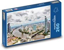 Bangkok - rieka Puzzle 260 dielikov - 41 x 28,7 cm 
