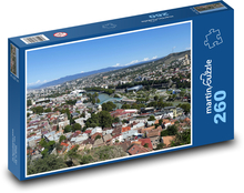 Gruzie - Tbilisi Puzzle 260 dílků - 41 x 28,7 cm