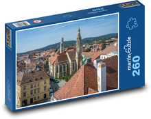 Hungary - City Center Puzzle 260 pieces - 41 x 28.7 cm 