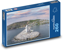 Alanya - Turkey, lighthouse Puzzle 260 pieces - 41 x 28.7 cm 