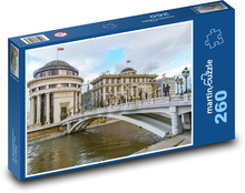 Skopje - Nordmazedonien Puzzle 260 Teile - 41 x28,7 cm