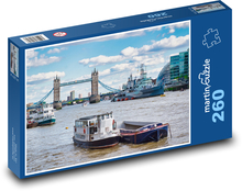 Londyn - Thameses Puzzle 260 elementów - 41x28,7 cm