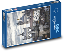 Tower - houses, city Puzzle 260 pieces - 41 x 28.7 cm 