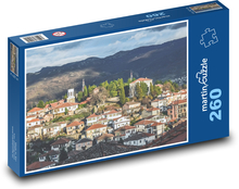 Ohrid - Severní Makedonie, město Puzzle 260 dílků - 41 x 28,7 cm