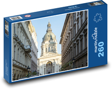 Matyášův chrám - Budapešť, Maďarsko Puzzle 260 - 41x28,7 cm