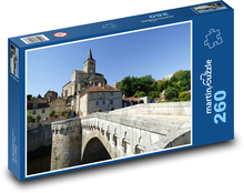 Montmorillon - Francie Puzzle 260 dílků - 41 x 28,7 cm