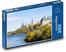 Ottawa - Parlament, Kanada Puzzle 260 elementów - 41x28,7 cm