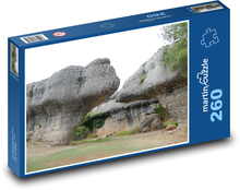 La Ciudad Encantada - Obszar chroniony, Hiszpania Puzzle 260 elementów - 41x28,7 cm