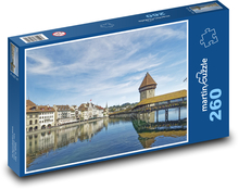 Schweiz - Luzern Puzzle 260 Teile - 41 x28,7 cm