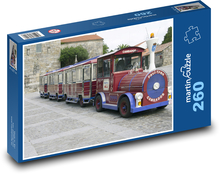 Turistický vláček  Puzzle 260 dílků - 41 x 28,7 cm