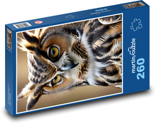Eule - Nachtvogel Puzzle 260 Teile - 41 x28,7 cm