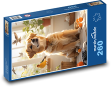 Cute puppy Puzzle 260 pieces - 41 x 28.7 cm 