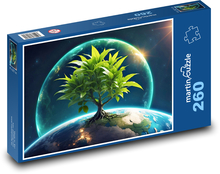Tree on planet Earth Puzzle 260 pieces - 41 x 28.7 cm 