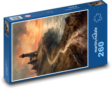 Maják na moři  Puzzle 260 dílků - 41 x 28,7 cm