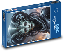 Mimozemské - Sci-fi Puzzle 260 dílků - 41 x 28,7 cm