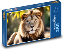 Lev - zviera Puzzle 260 dielikov - 41 x 28,7 cm 