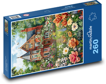 Garten am Haus Puzzle 260 Teile - 41 x28,7 cm