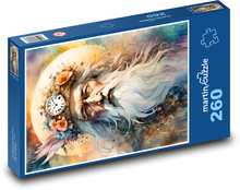 Starý muž s vousy Puzzle 260 dílků - 41 x 28,7 cm