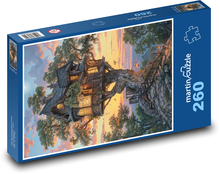 Dům na stromě Puzzle 260 dílků - 41 x 28,7 cm