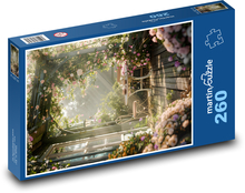 Záhrada - Kvety Puzzle 260 dielikov - 41 x 28,7 cm 