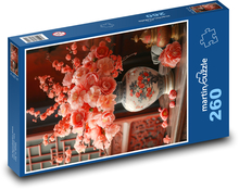 Pivonky vo váze Puzzle 260 dielikov - 41 x 28,7 cm 