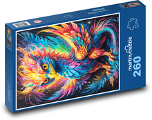 Vogel - Greif, Fantasie Puzzle 260 Teile - 41 x28,7 cm