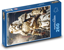 Lion - armor, man Puzzle 260 pieces - 41 x 28.7 cm