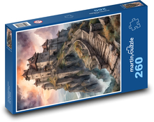 Mysteriöse mittelalterliche Burg Puzzle 260 Teile - 41 x28,7 cm