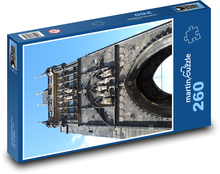 Most Karola - zabytkowe centrum, Praga Puzzle 260 elementów - 41x28,7 cm