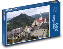 Kostol - hora Puzzle 260 dielikov - 41 x 28,7 cm 