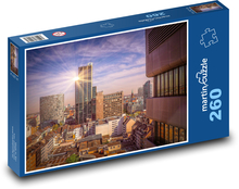 Město zalité sluncem Puzzle 260 dílků - 41 x 28,7 cm