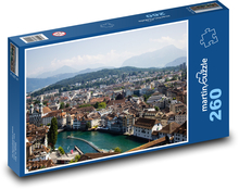 Schweiz - Fluss Puzzle 260 Teile - 41 x28,7 cm