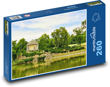 Pavillon im Park Puzzle 260 Teile - 41 x28,7 cm