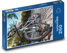 Bicykel v parku Puzzle 260 dielikov - 41 x 28,7 cm