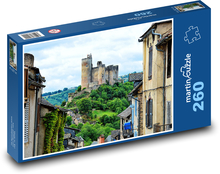Hrad Najac - Francúzsko Puzzle 260 dielikov - 41 x 28,7 cm 