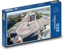 Drážďany - Nemecko, divadlo Puzzle 260 dielikov - 41 x 28,7 cm 