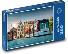 Straßenbahn - historisches Zentrum Puzzle 260 Teile - 41 x28,7 cm