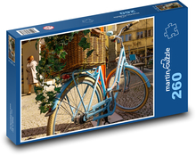 Bicykel na ulici Puzzle 260 dielikov - 41 x 28,7 cm 