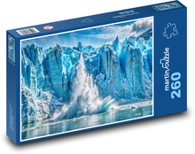 Fallender Gletscher Puzzle 260 Teile - 41 x28,7 cm