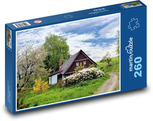 Ferienhaus an der Straße Puzzle 260 Teile - 41 x28,7 cm