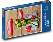 Žaby v objatí Puzzle 260 dielikov - 41 x 28,7 cm 