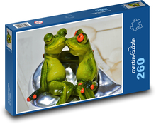 Zamilované žaby Puzzle 260 dielikov - 41 x 28,7 cm 