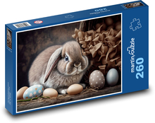Velikonoční králíček Puzzle 260 dílků - 41 x 28,7 cm